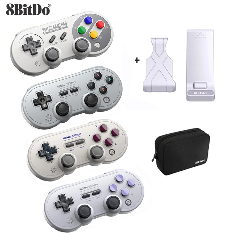 Беспроводной Bluetooth-геймпад 8Bitdo SN30Pro устройство для управления Nintendo