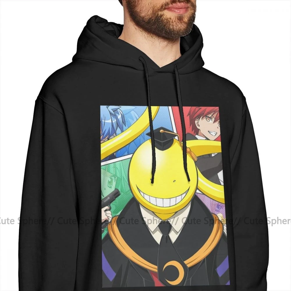 Толстовка с капюшоном для класса убийц Коро сенсей толстовки классов фиолетовый