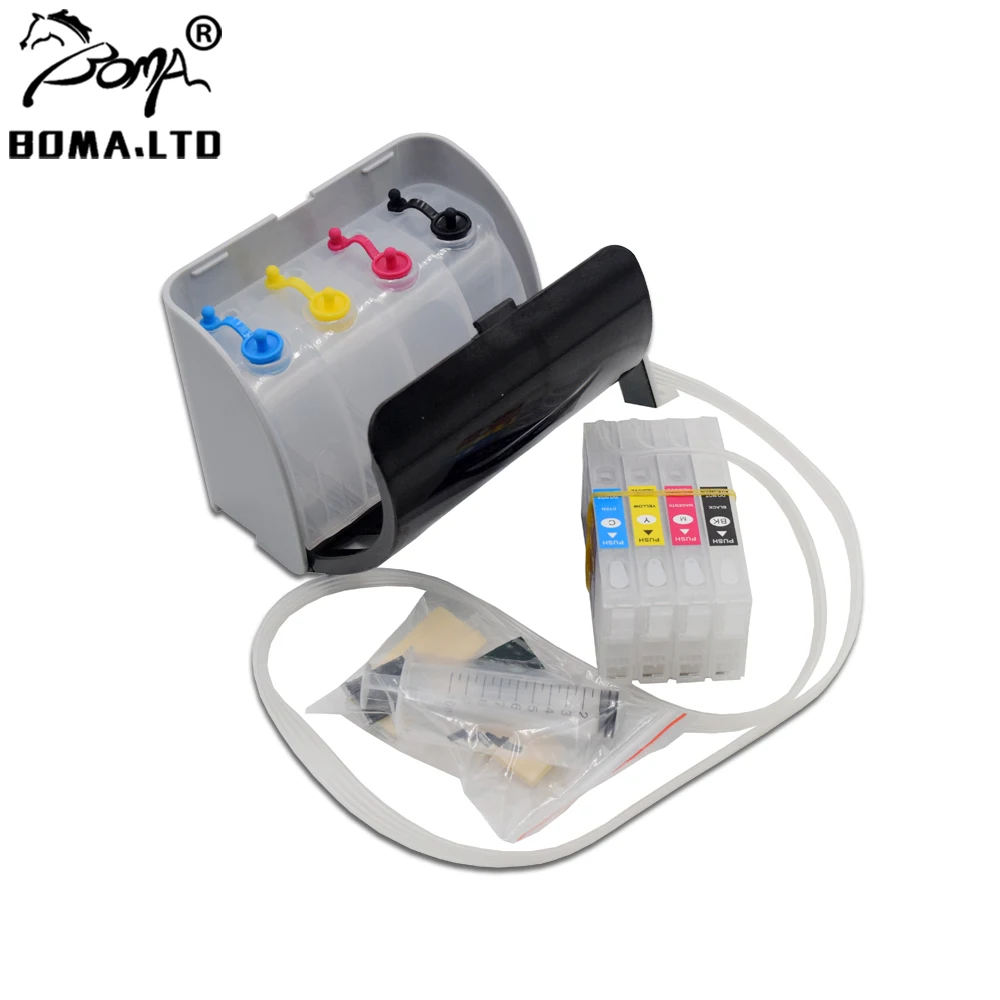 Система непрерывной подачи чернил T802 T802XL для Epson анализатора WF4730 WF4734 WF4720 WF4740 EC4030