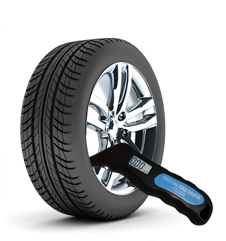 Цифровой манометр для автомобиля грузовика измеритель давления в шинах с