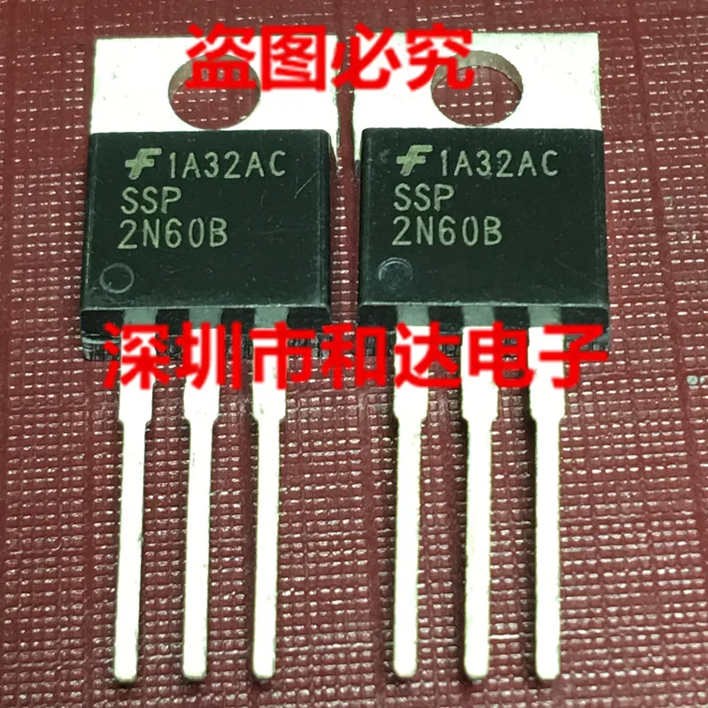 

SSP2N60B TO-220 2A 600V