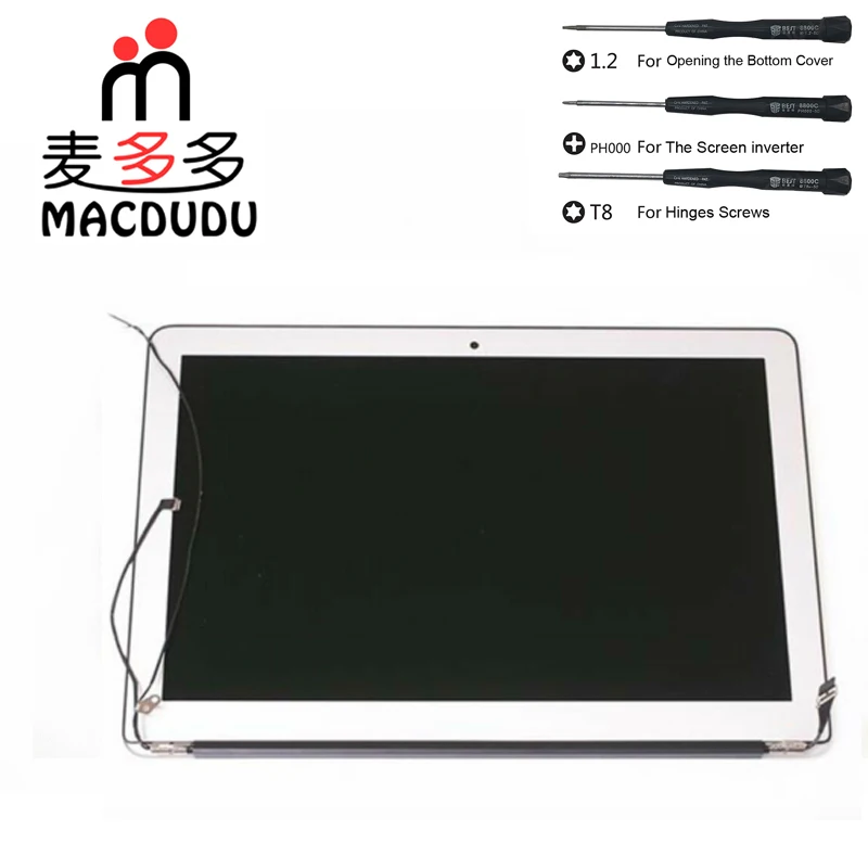 Новый A1466 ЖК-светодиодный экран в сборе для MacBook Air 13 дюймов ЖК-дисплей с 2013 по 2017