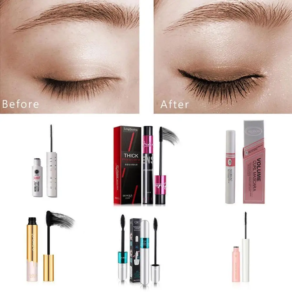 

Variety of Mascara 4D Silky Eyelashes Lengthening Eyelashes Waterproof Mascara Volume Eye Makeup Cosmetics N3E3