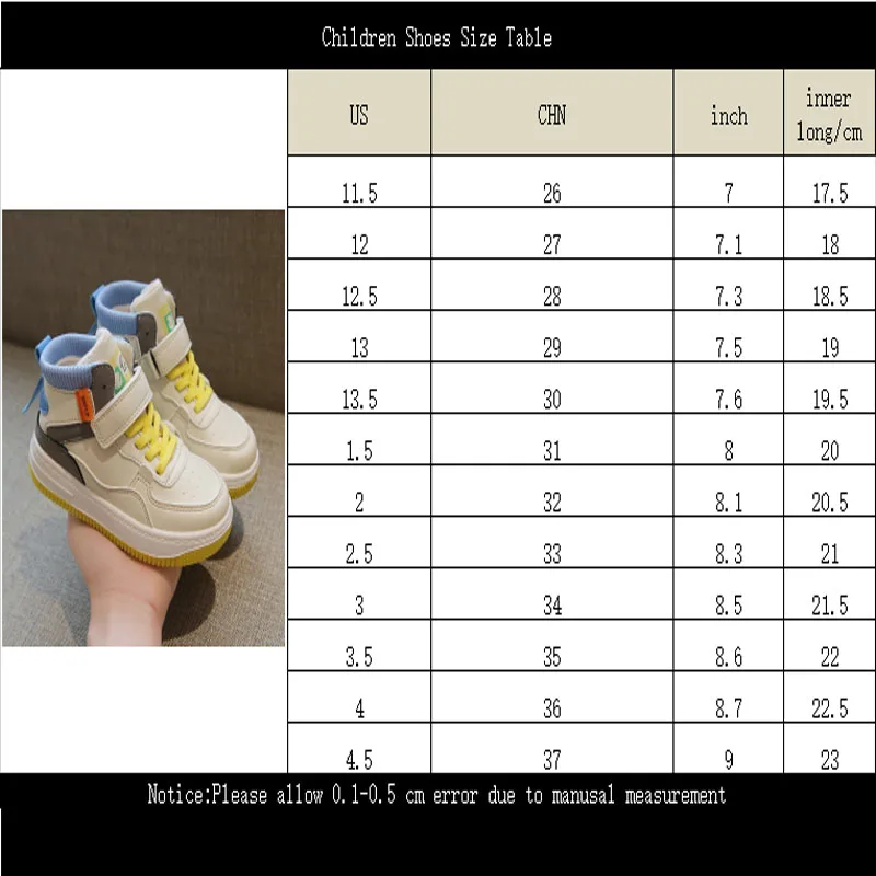

Boy's spring and autumn models 2020 new girls' high-top fashion casual shoes children's sports shoes