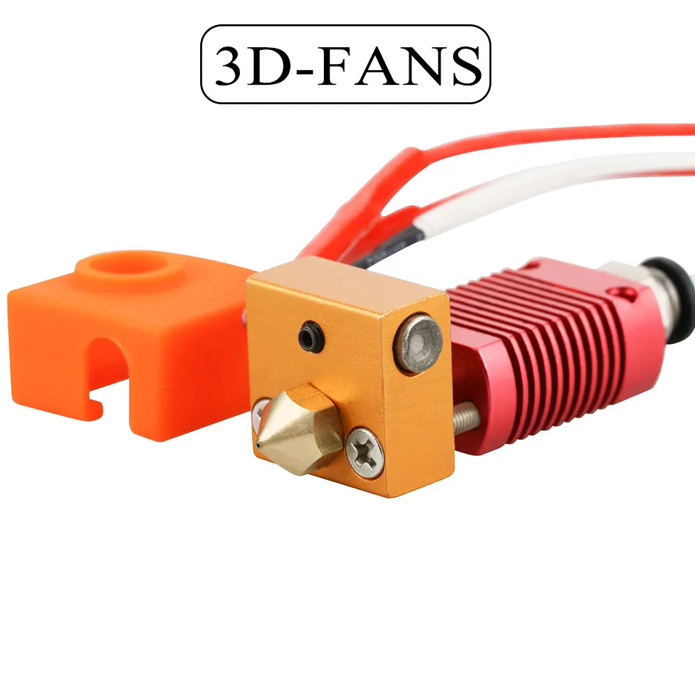 3D металлический J head CR10 Hotend экструдер комплект подключения печатающей головки