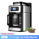 Кофеварка Бытовая Автоматическая, 1000 Вт светодиодный ным дисплеем