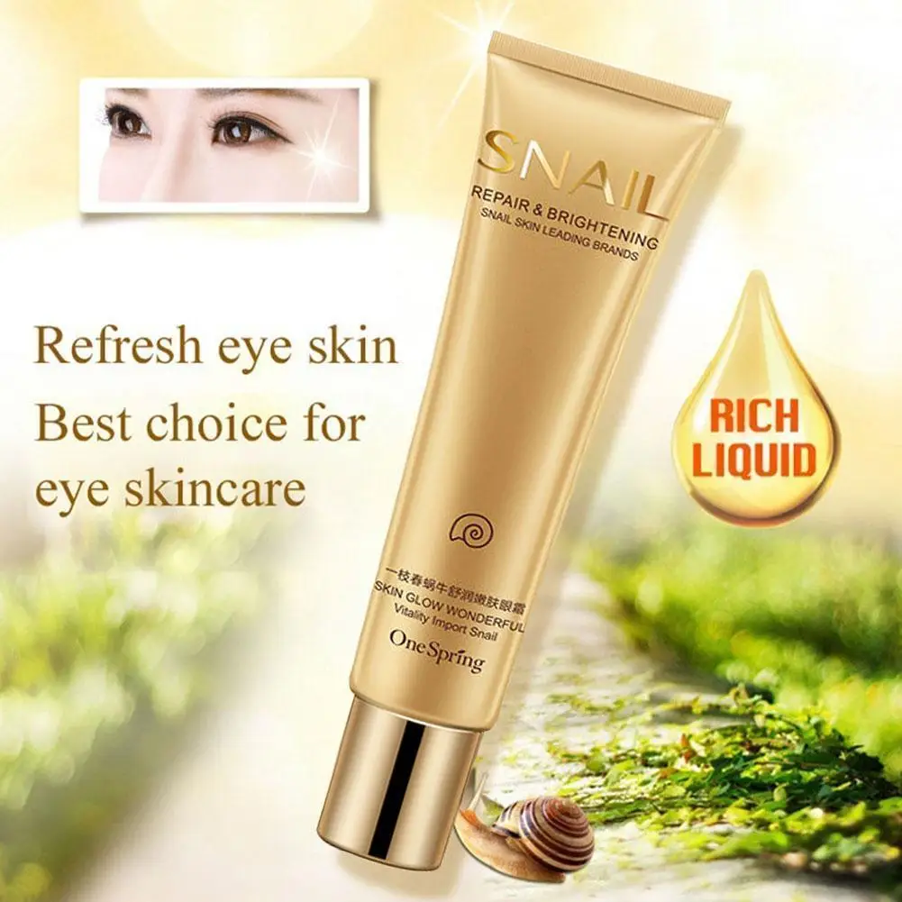 

Anti Snail Eye Cream Eye Skin Care Serum Anti Circle Remover Eye Mask Balm Aging Firming 20g Bag Dark Nourish V9P7