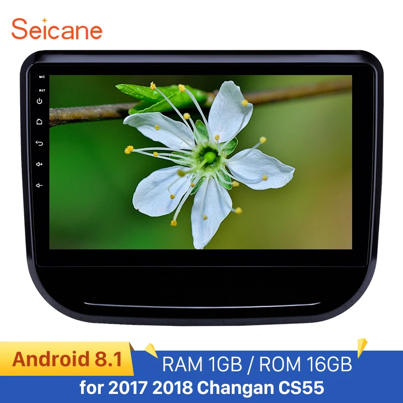 Автомагнитола Seicane с GPS навигацией 10 1 дюйма HD Android 9 стерео для Changan CS55 2017 2018 Bluetooth USB