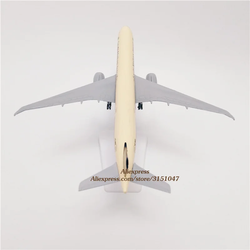 

19cm Model Airplane SAUDI ARABIAN Airlines B777 Boeing 777 Airways Metal Alloy Plane Model Aircraft w Wheels Landing gears