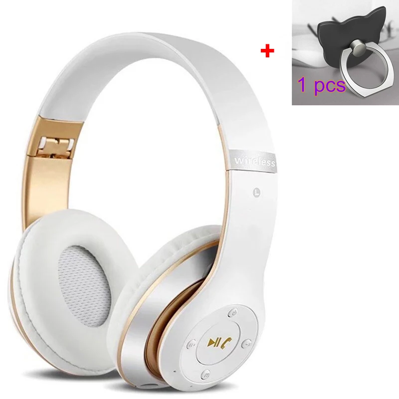 Style 2 6S Беспроводные Bluetooth 4,2 наушники складные шлем аудио Hifi стерео бас гарнитура с микрофоном Поддержка TF карты FM радио - Цвет: Style 2