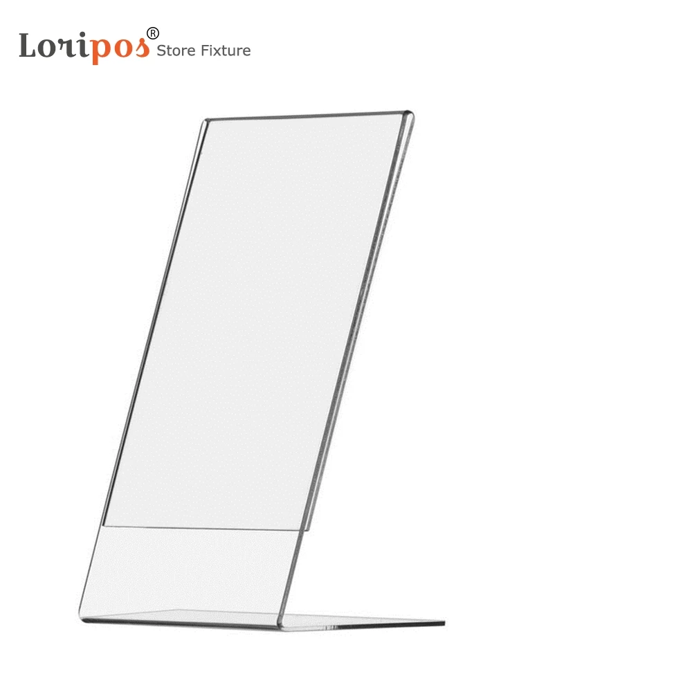 

10x23 см рекламный материал меню вывеска рамка настольная вывеска держатель четкий дисплей