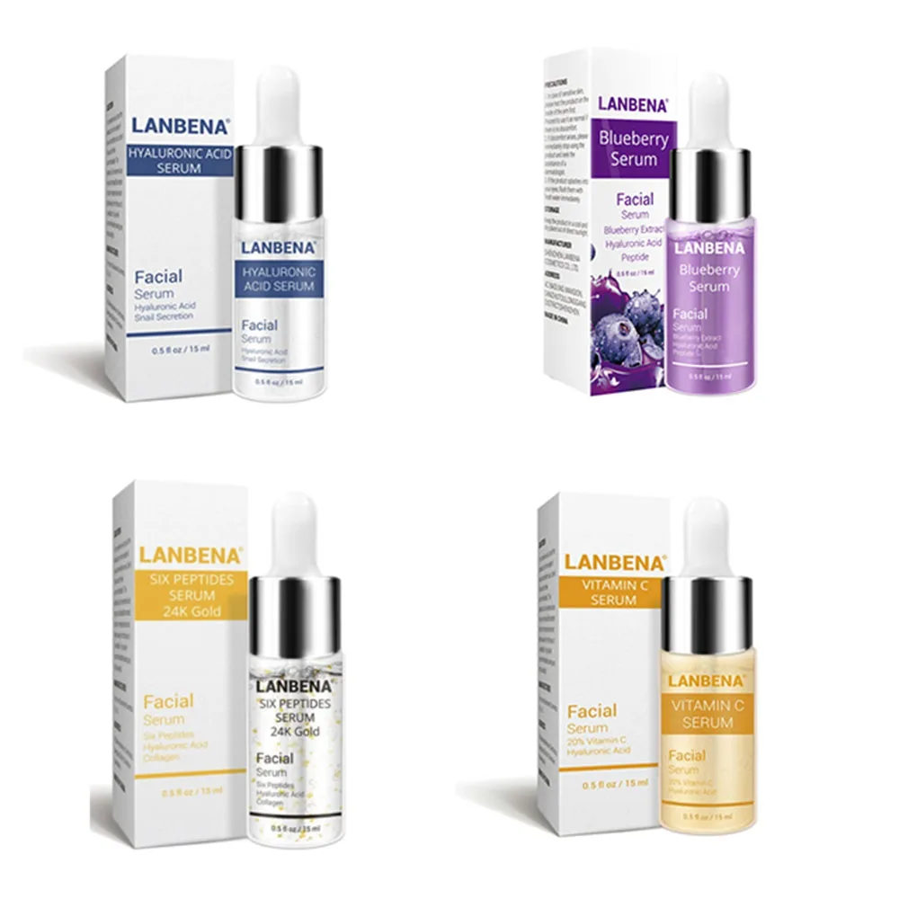 LANBENA С голубикой с эффектом эссенция Сыворотки Гиалуроновая кислота увлажняющее