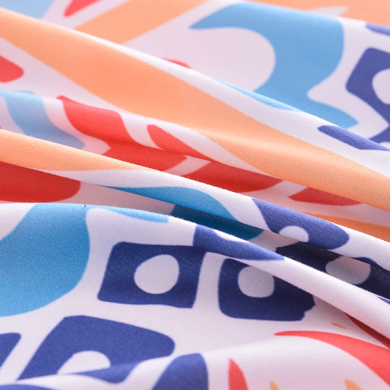 Синий Мандала шаблон 3D постельный набор цветы пододеяльник одеяла наборы