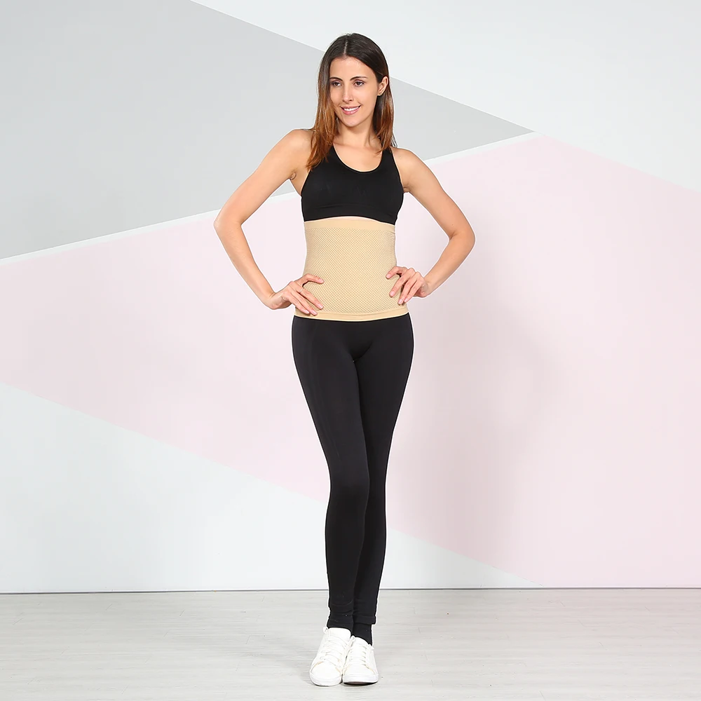 Бесшовный пояс для послеродового восстановления 2 в 1 обертывания подтягивания