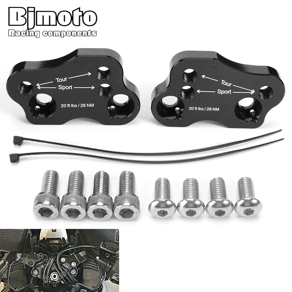 Шарнирные зажимы для мотоциклов переходники руля Honda Goldwing GL1800 GL 1800 2018-2019