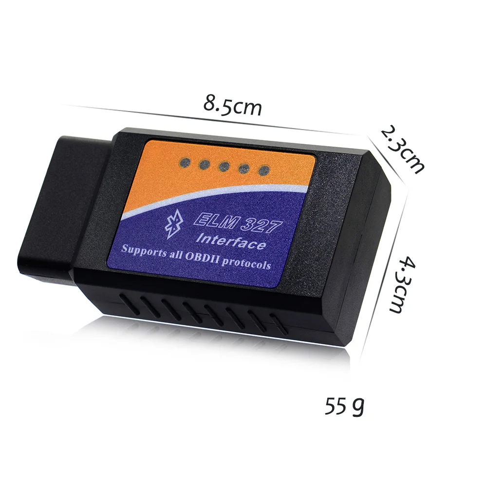 Bluetooth V1.5 OBD2 ELM327 сканер для Peugeot Citroen Renault Skoda Cadillac считыватель двигателя