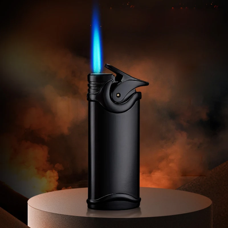 

Creative Torch Butane Gas Turbo Cigar Jet Lighters 1300 C Metal Spray Gun Fire Outdoor Windproof Cigarette Lighter