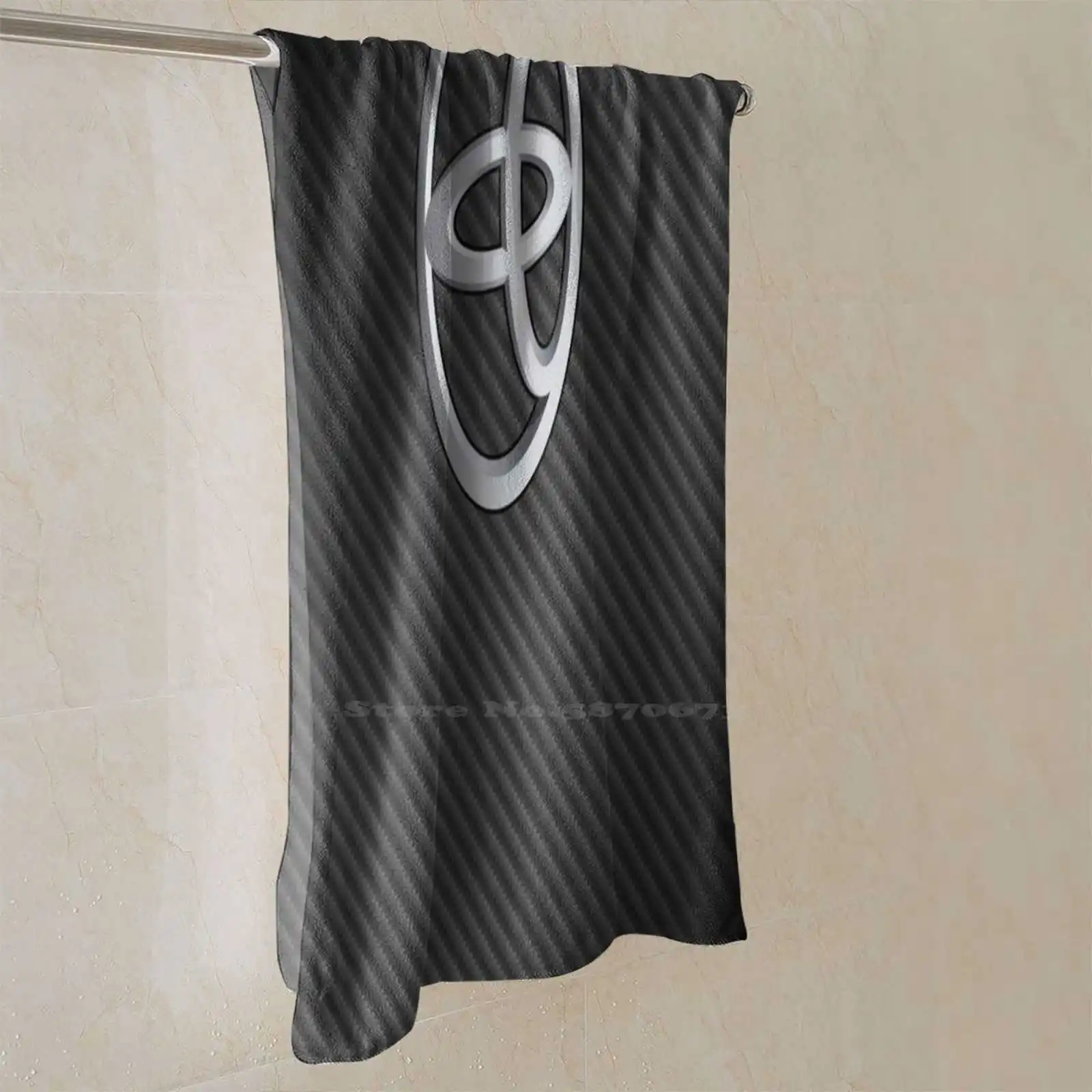 Toyota углеродное волокно наклейка спортивные полотенца открытый походы Велоспорт