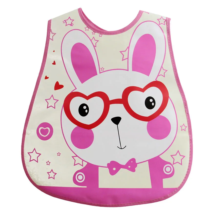 Детские слюнявчики из материала Eva водонепроницаемые с рисунком для маленьких