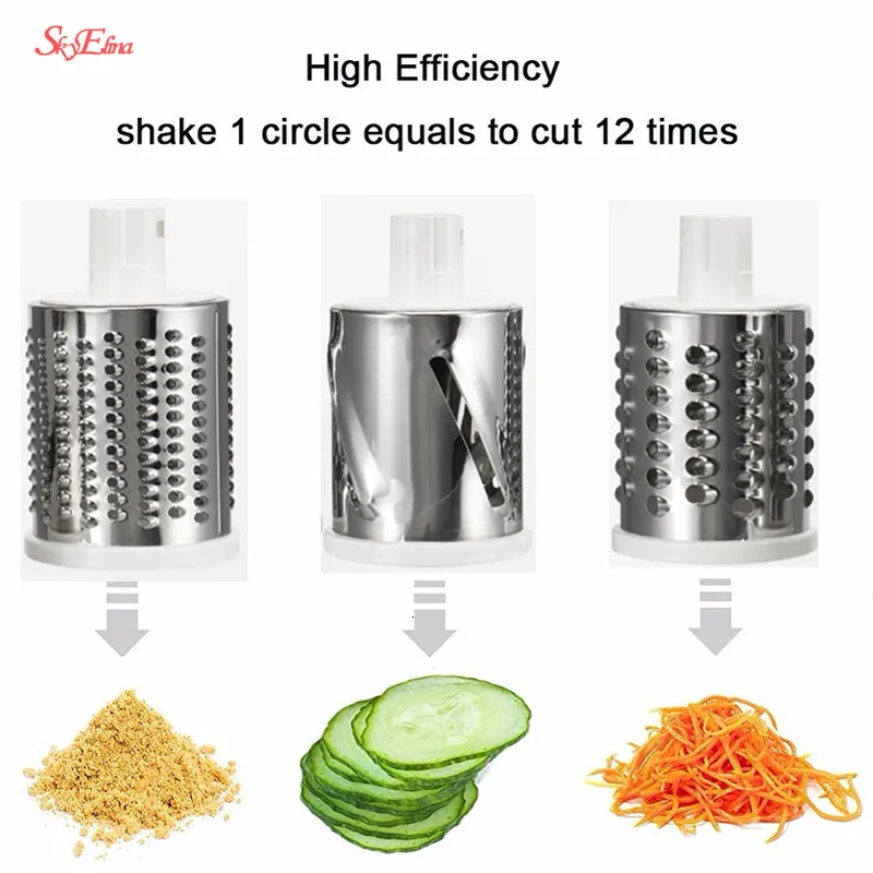 Кухонные инструменты многофункциональная круглая Терка мандолина слайсер для