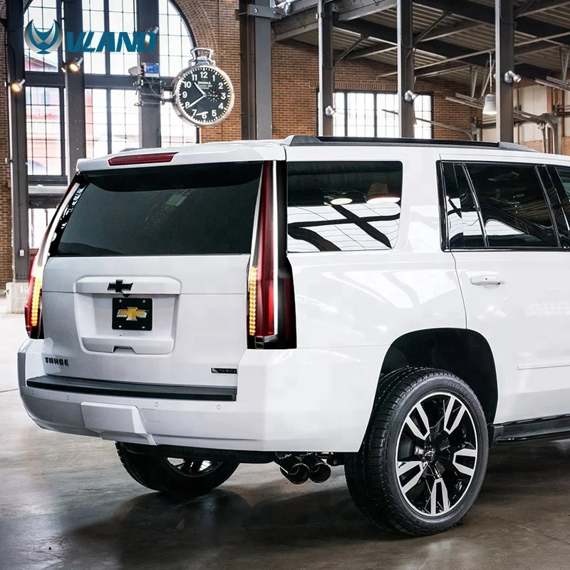 2 шт. светодиодный задний фонарь для Chevy Chevrolet Suburban Tahoe GMC Yukon задний светильник 2007- задний фонарь с желтым сигналом