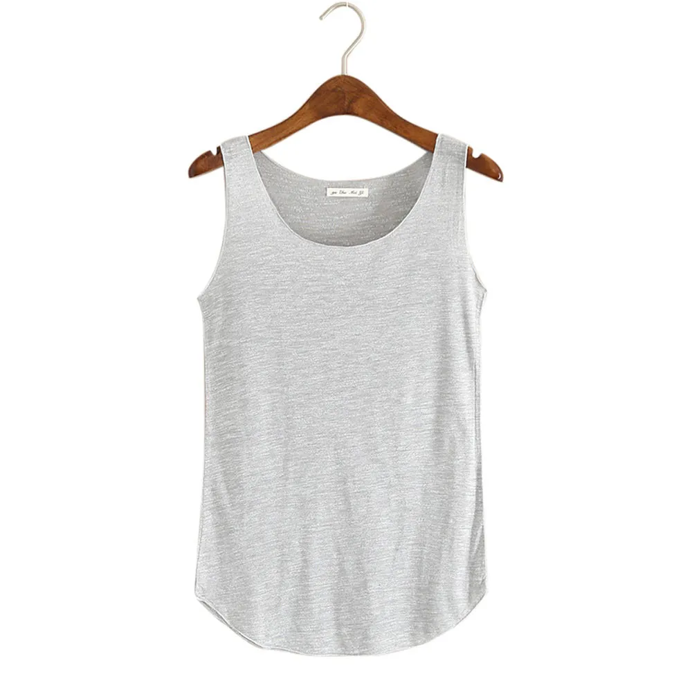 Женская летняя майка без рукавов с круглым вырезом свободная пуловер свитер