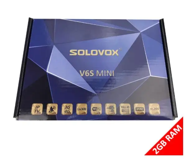 SOLOVOX V6S мини DVB S2 дополнительный wif 3g WI FI RJ45 1080P спутниковый ТВ приемник Кэм мощность