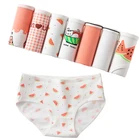 Трусики женские хлопковые, большого размера, 7 шт.