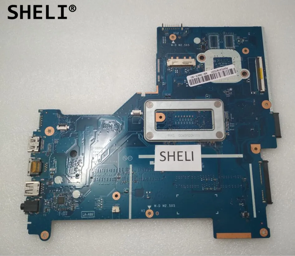 SHELI для HP 15-R материнская плата с i3-4005U процессор ZS050 LA-A992P 765444-501 765444-001 аккумулятор