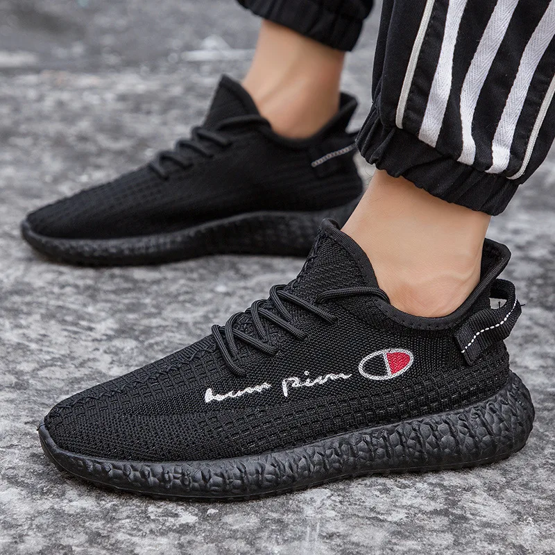 

2021 Men Sneakers Mixed Color Mesh Lace Up Flat Ladies Running Shoes Summer Fashion Casual Outdoor Sport Female Footwear