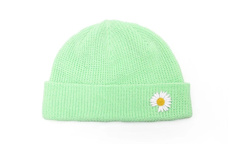 Light green Peaceminusone Pmo зимние шапки бини для Для мужчин Для женщин короткие женские часы Череп Кепки вязаное изделие в стиле «хип-хоп» с подогнутыми краями теории Большого взрыва известная Дракон головные уборы Skullies - Цвет: Light green