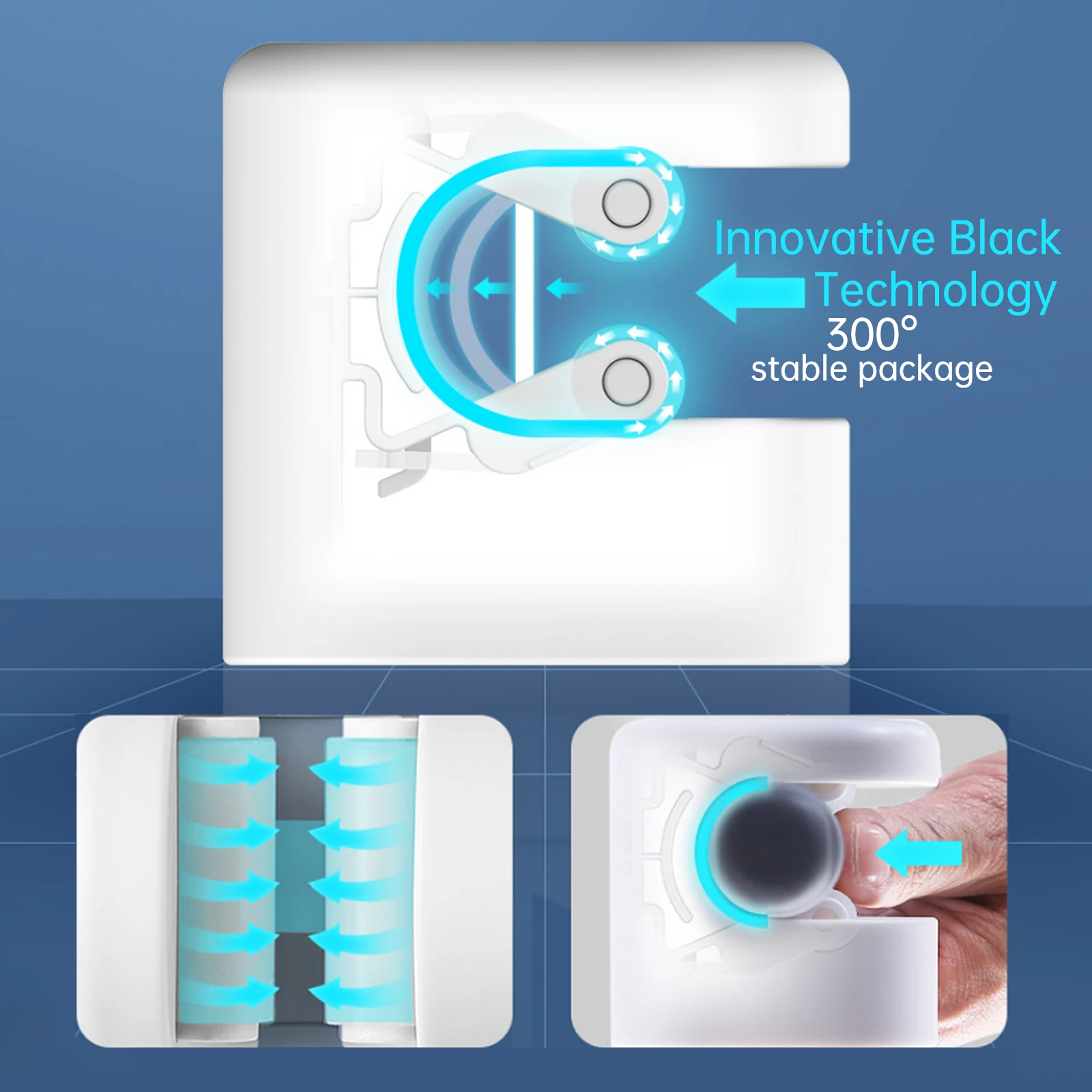 Настенный органайзер для швабры держатель вешалка щетки метлы стеллаж хранения