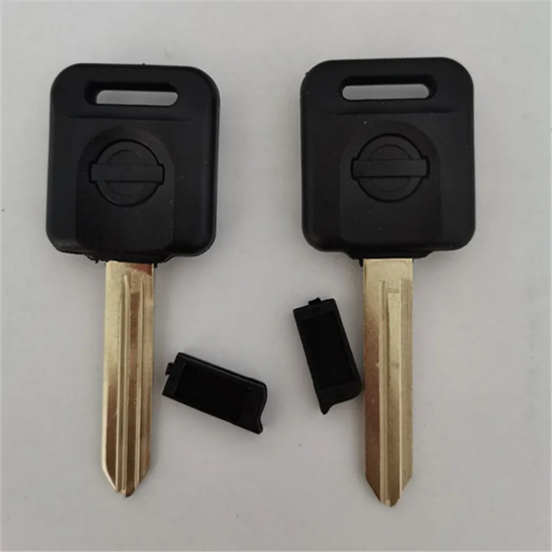 20PCS with logo Ignition Key Case cover Transponder Shell For Nissan Qashqai Tiida Uncut Blade Car NSN14 | Автомобили и мотоциклы