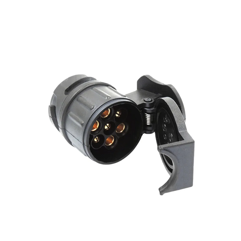 

13-7 Plug Trailer Adapter Rv Power Cord Socket Waterproof Connector Wiring Connector with Plug