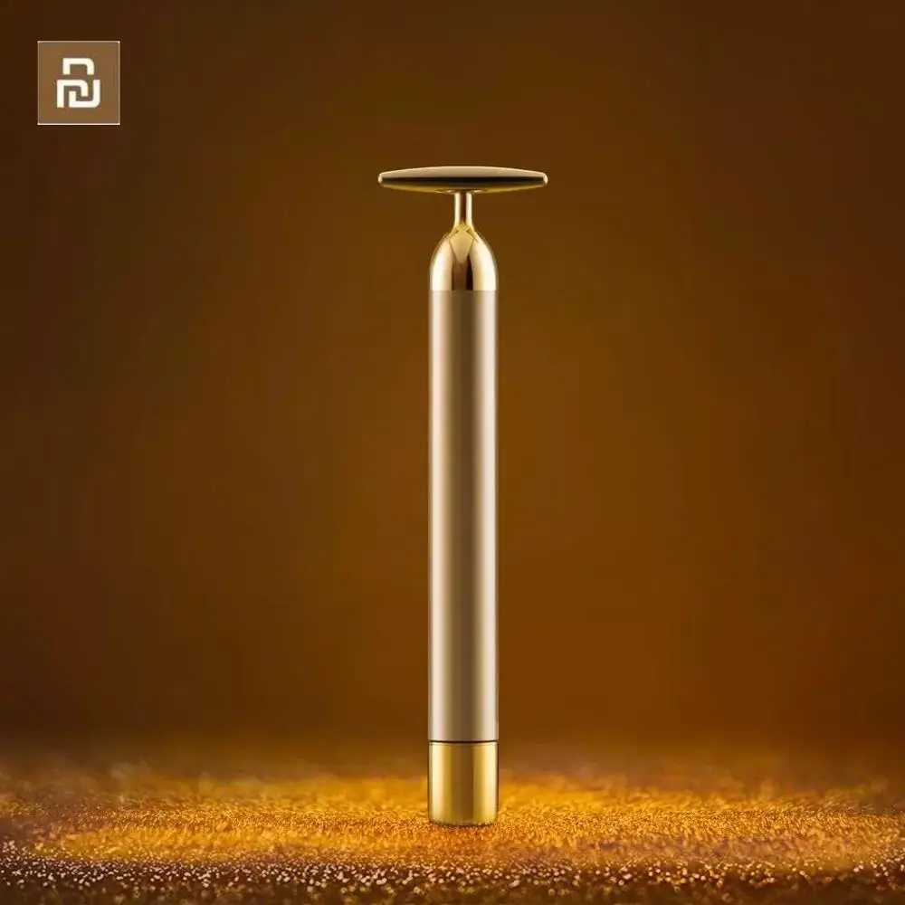 Массажная головка YouPin InFace Gold beauty Bar покрытая золотом для ускорения метаболизма