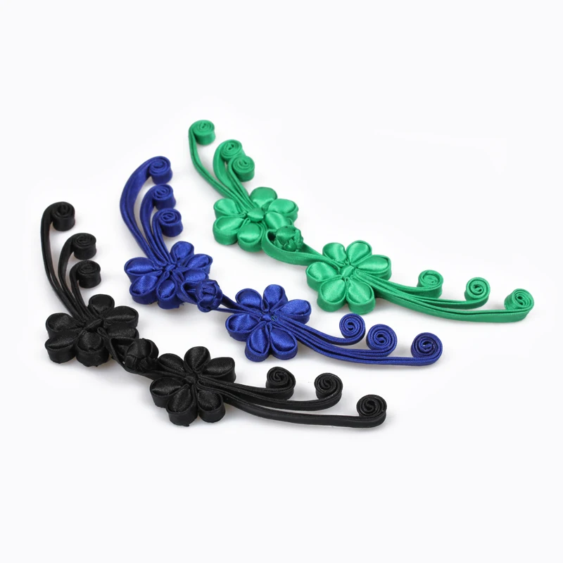 1Pair Chinese Phoenix Tail Closure Knot Button Handmade Sewing Cheongsam Tang Suit Traditional Handcraft Flower Buttons | Дом и сад
