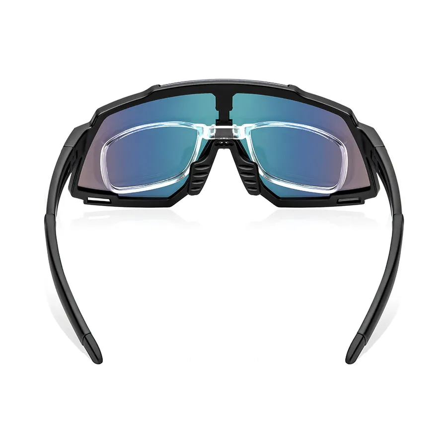 NEWBOLER Polarized 5 Lens Cycling Sunglasses UV400 Mountain Road Bike Eyewear Outdoor Sport Cycling Glasses Bicycle Goggles