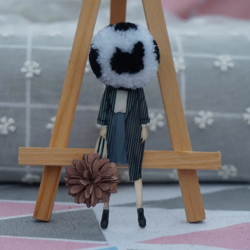 Женские и мужские модные броши ручной работы Акриловые Броши Симпатичные значки