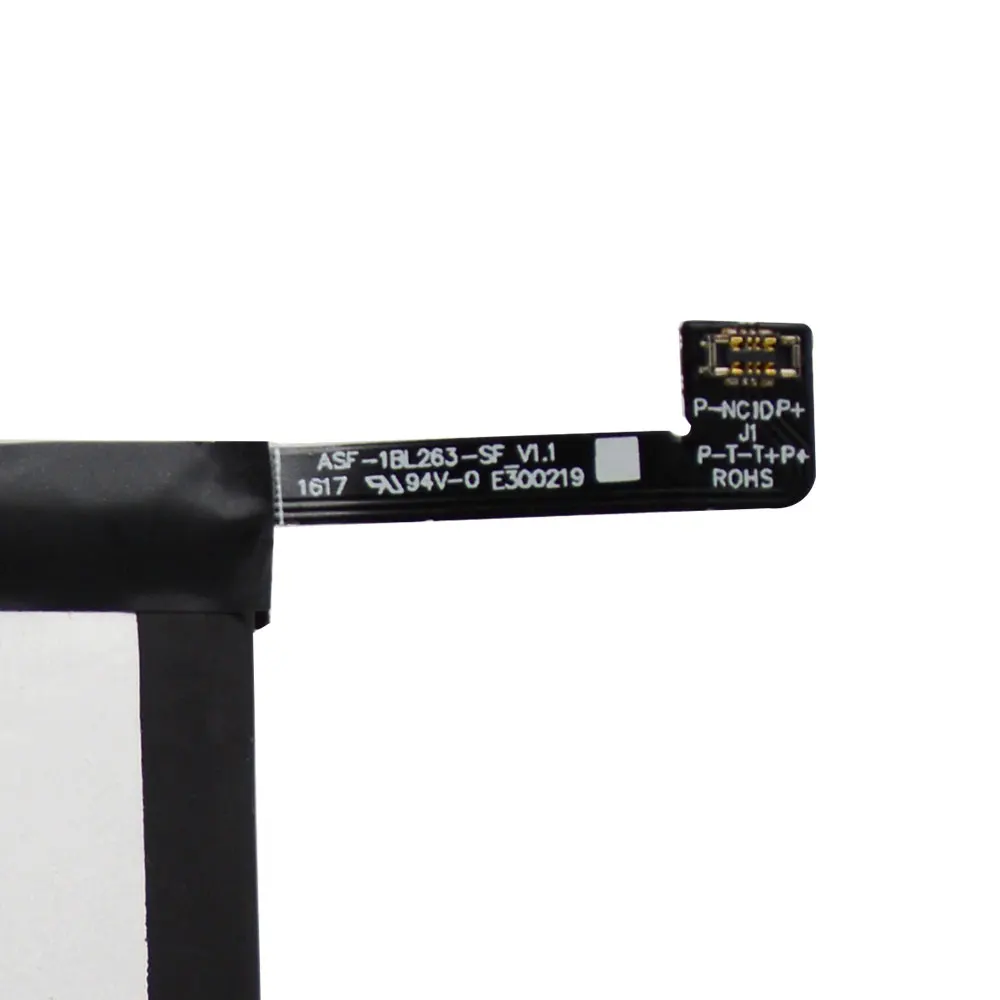 

5pcs/lot High Quality Battery for Lenovo ZUK Z2 Pro Z2pro 3100mAh BL263 Original Mobile Phone Rechargeable batteria akku