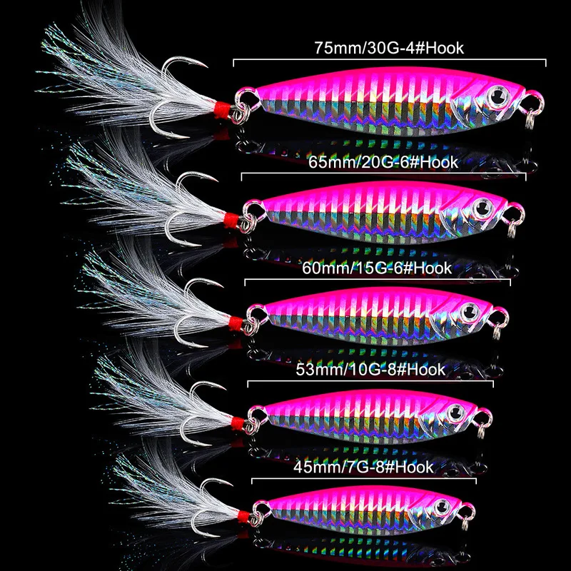 1PC 5.3CM Fishing Colorful Light Lures Metal Jig Spoon Winter Good For Octopus Jigging Lure Hard Ice Bait Shad | Спорт и развлечения