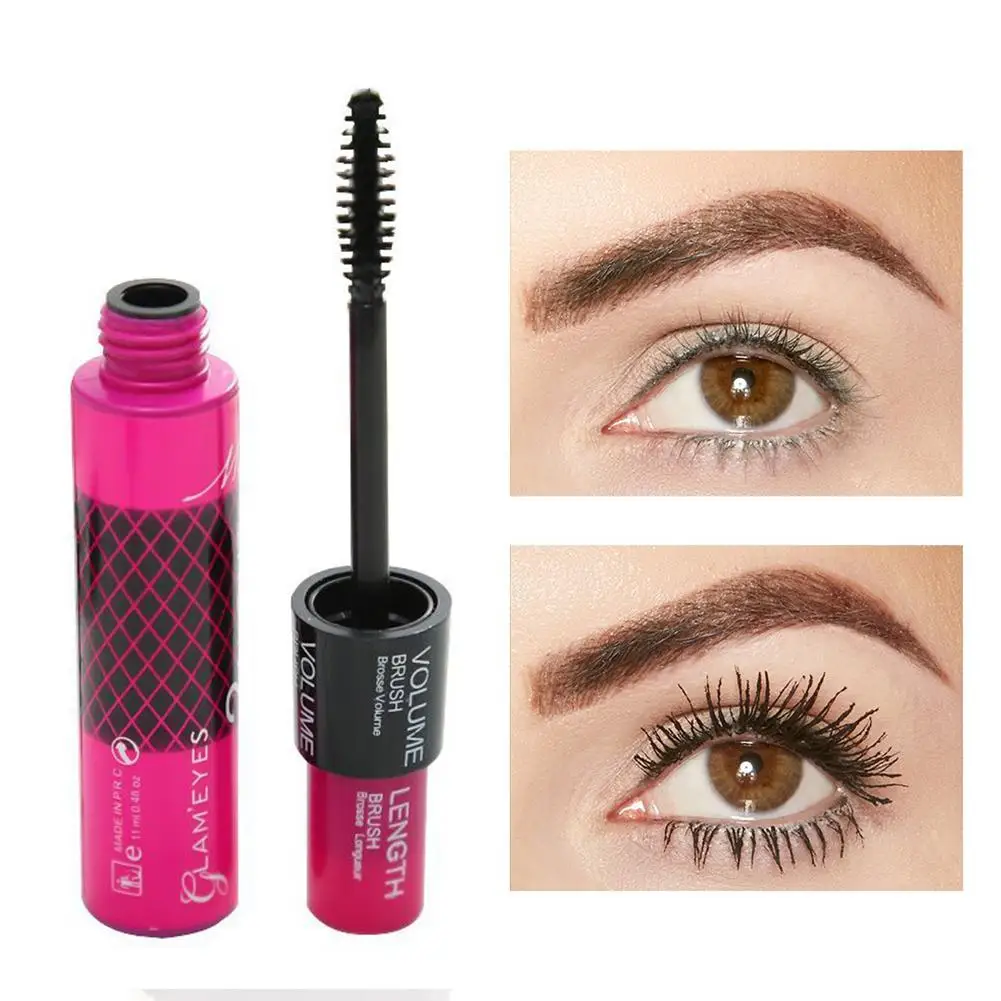

3D Mascara Eyes Makeup Quick Dry Thick Eyebrow Curling Natural Long And Durable Mascara Bright Starry Slim Cosmetics