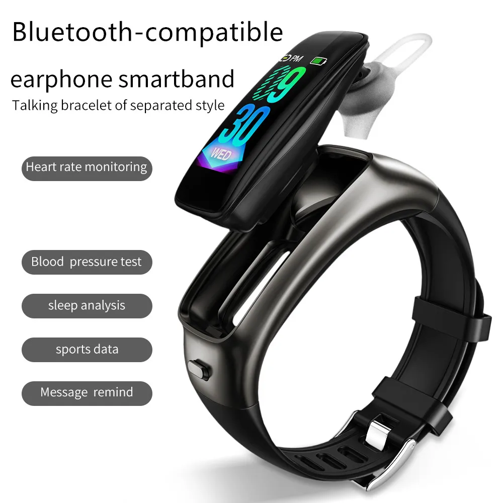 Умный Браслет измеритель физических упражнений шагомер измерение артериального