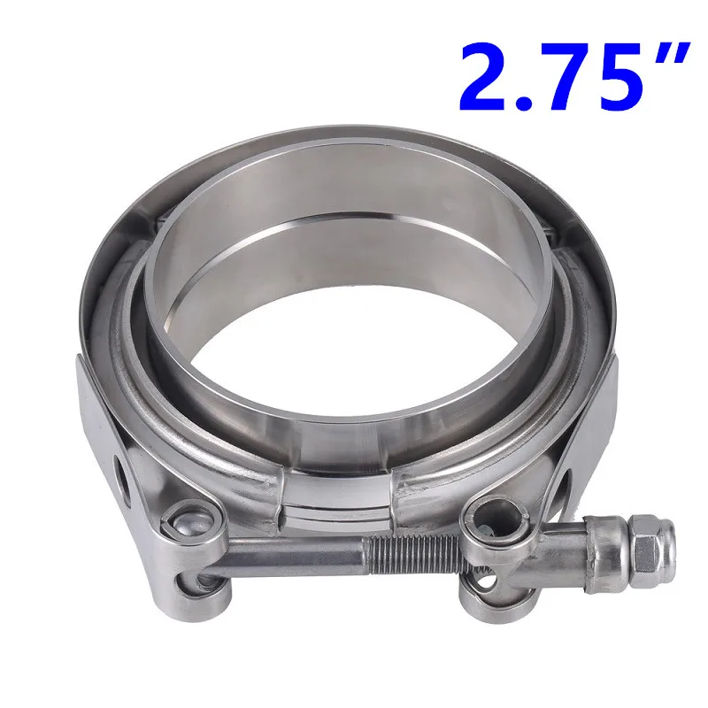 2.75inch 70.6mm Автомобильный Vband зажим из нержавеющей стали 2 2,5 3 3,5 дюйма 3В хомут 76 мм глушитель выхлопной трубы хомут 2,2" 2" 2," 3" v-диапазон - Цвет: 2.75inch 70.6mm