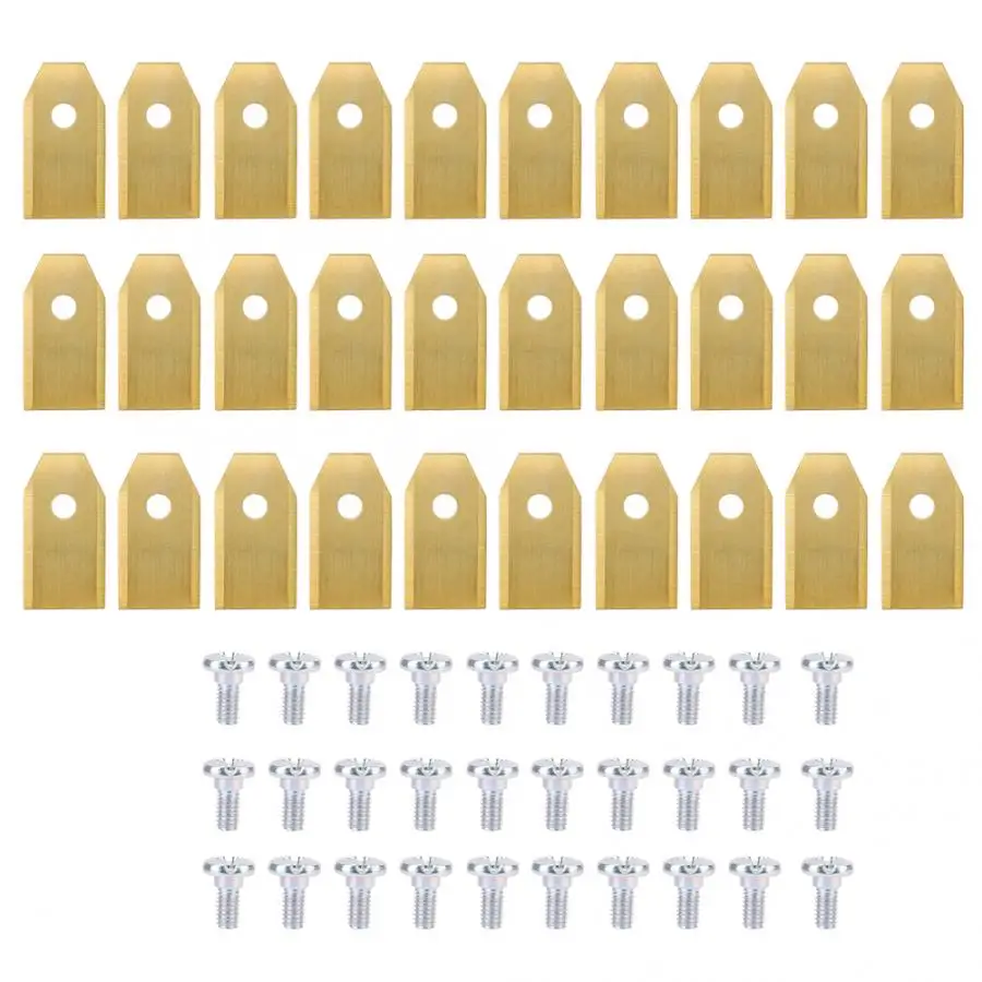 Запчасти для электроинструмента лезвие садового триммера из титановой