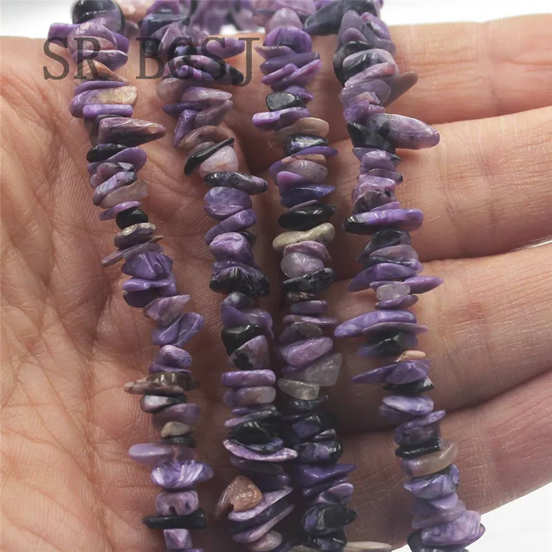 Free Shippning 5-8mm Assorted Gems Freeform Chips Beads Natural Stone for Jewelry Making Long Strand 34&quot | Украшения и