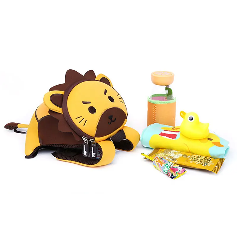 Рюкзак NOHOO детские школьные сумки 3D Лев bolsa escolar sac a dos enfant Детская мини-сумка
