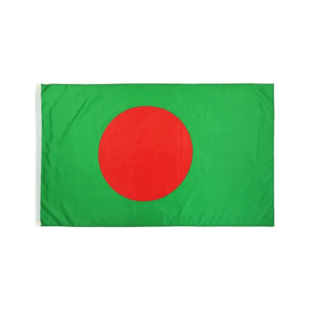 3 Х5 фута Бенгальский флаг Бангладеш BD с латунными прокладками для декора | Дом и