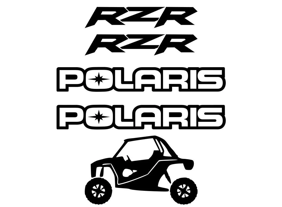 

Наклейки для Polaris RZR 5 стикеров s Xp 900 800 1000 570 16 см