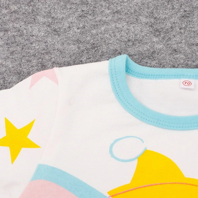 Боди с рисунком для маленьких девочек Одежда новорожденных длинными рукавами и