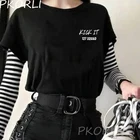 Женская хлопковая футболка, с коротким рукавом, NCT 127, в стиле Харадзюку